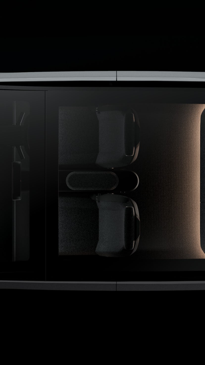 Uber Arrival top view