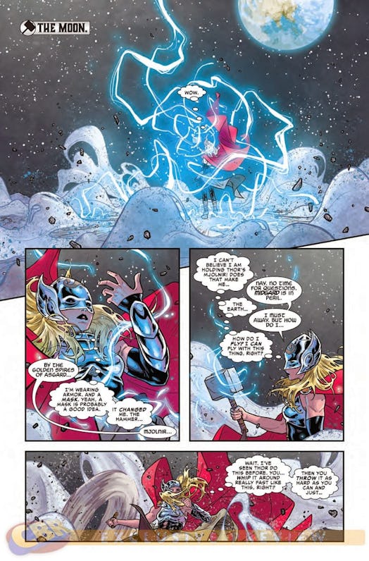 Jane Foster becomes Mighty Thor.