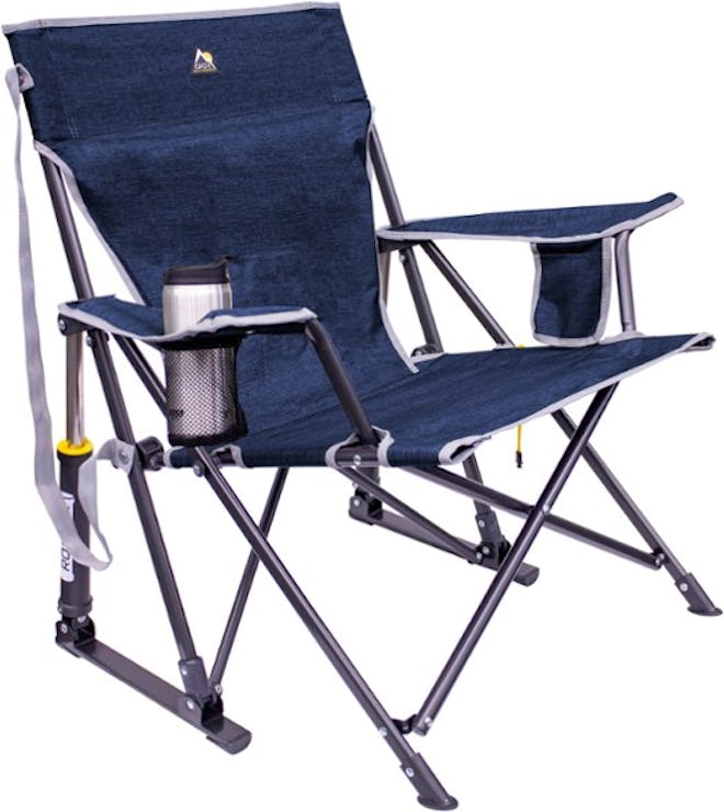 GCI Outdoor GCI Outdoor Kickback Rocker Chair in Indigo