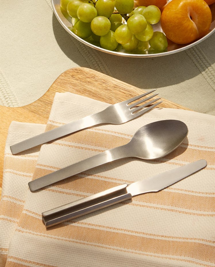3-Piece Stainless Steel Camping Flatware Set