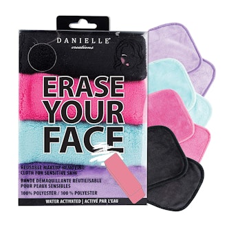 Danielle Enterprises Erase Your Face Make-up Removing Cloths (4-Pack)