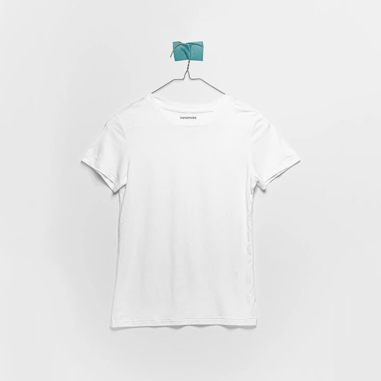 'The Softest Tee' Women's Fitted Short-Sleeve in White