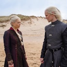 Matt Smith and Emma D’Arcy as Daemon and Rhaenyra Targaryen in 'House of the Dragon'