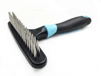 Millers Forge Undercoat Rake - Double Row Shedding Tool For Dogs, 515C