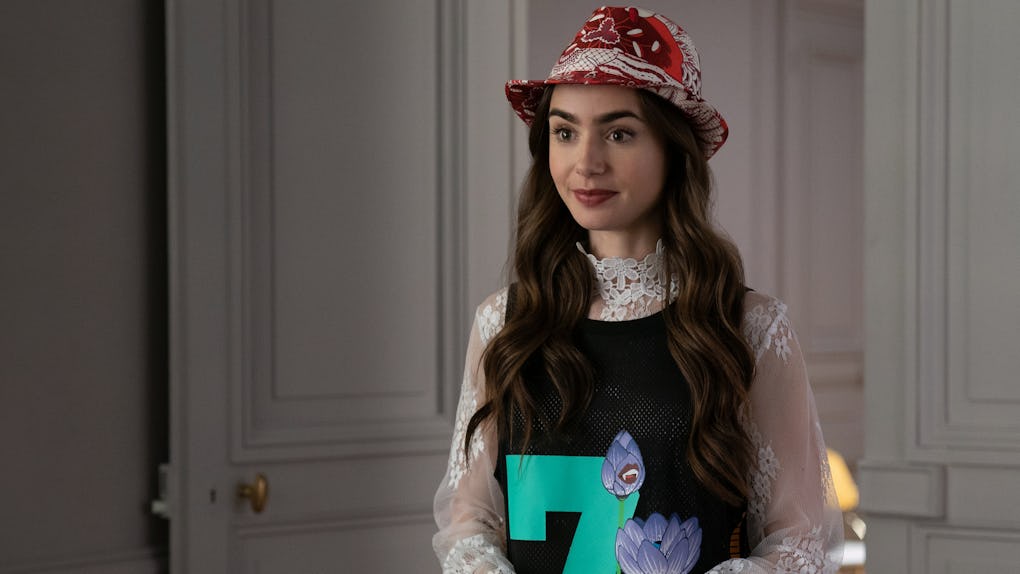 Lily Collins as Emily Cooper in 'Emily In Paris' Season 2