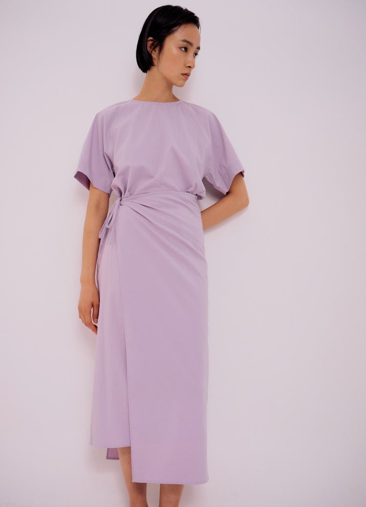 Wrap Dress in Lavender