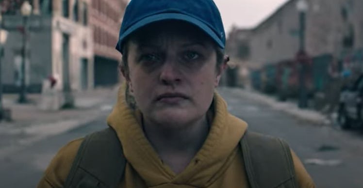 Elisabeth Moss as June in The Handmaid's Tale