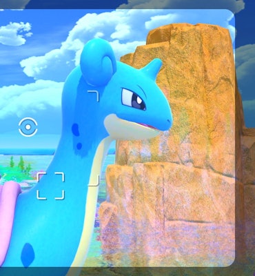 Pokémon snap lapras