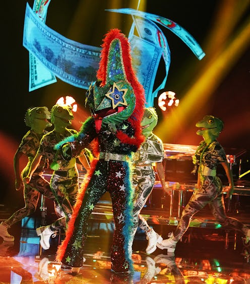 The Chameleon performs in 'Masked Singer' Season 5, via FOX press site.