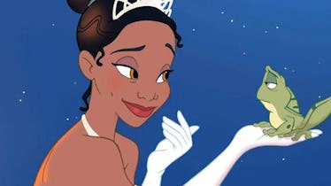 The 'Princess & The Frog' Tiana Frappuccino at Starbucks has a green tea base. 