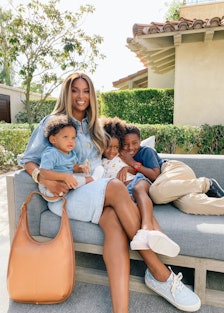 Ciara with her children