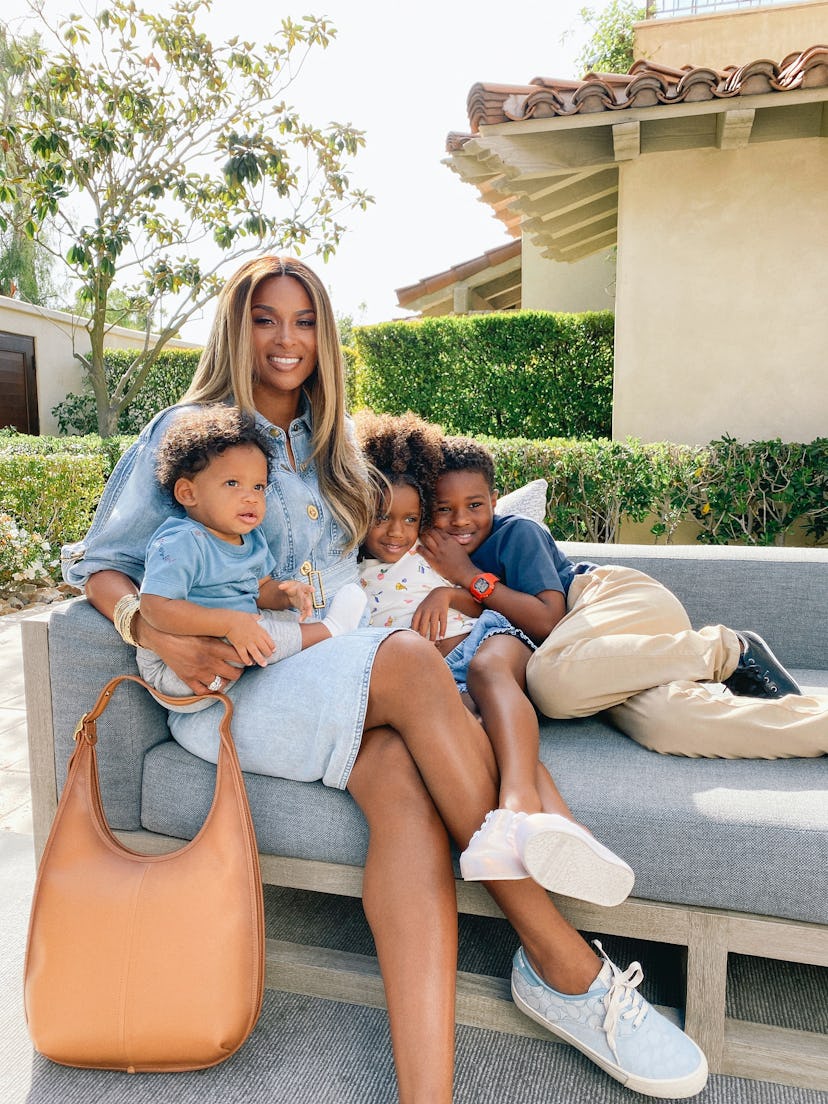 Ciara and her children