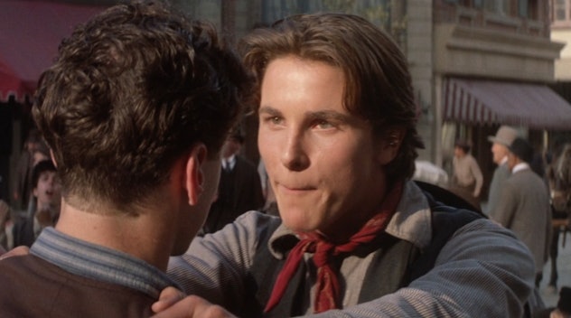 'Newsies' stars Christian Bale as Jack Kelly.