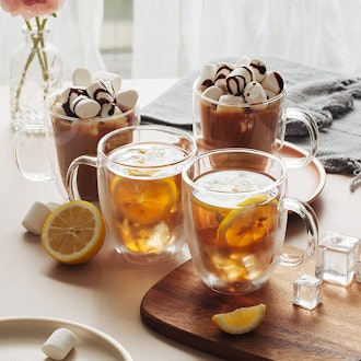 Brew To A Tea Insulated Coffee Mug (4-Pack)