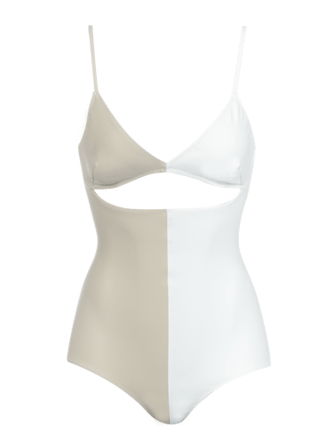 Kimmie Cream Colorblock One Piece