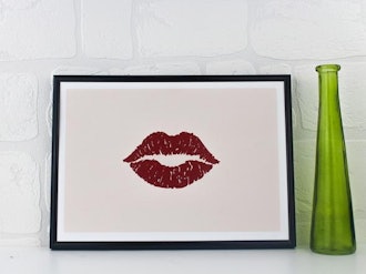 Kiss Me Quick Print – Love Row Home