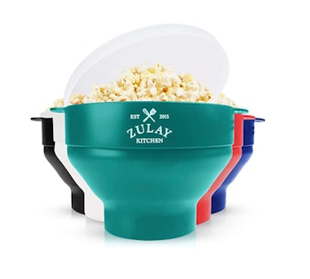 Zulay Kitchen Collapsible Microwave Popcorn Popper