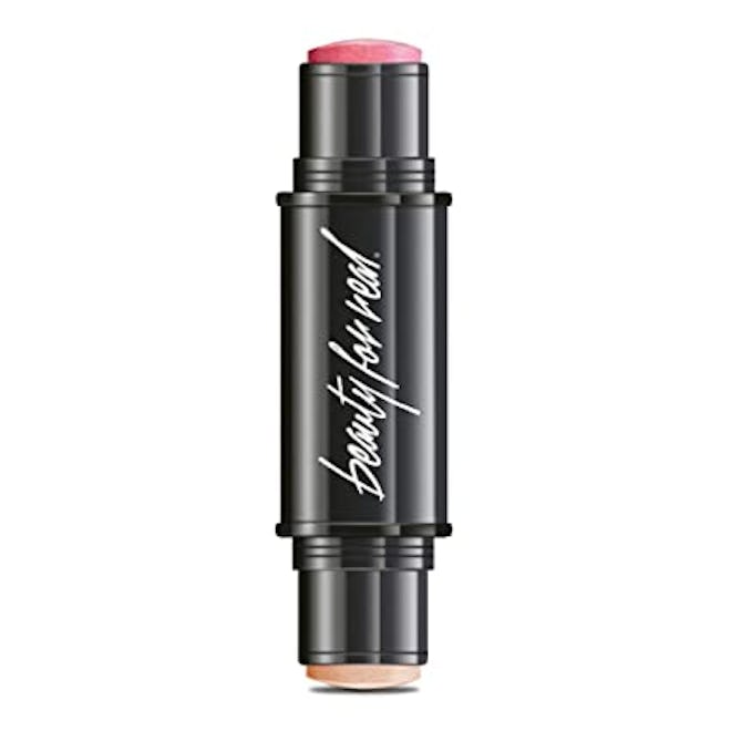 Beauty For Real Blush + Glo, In the Pink + Get Lit - Anti-Aging Blush + Highlighter Stick (0.32 Oz)