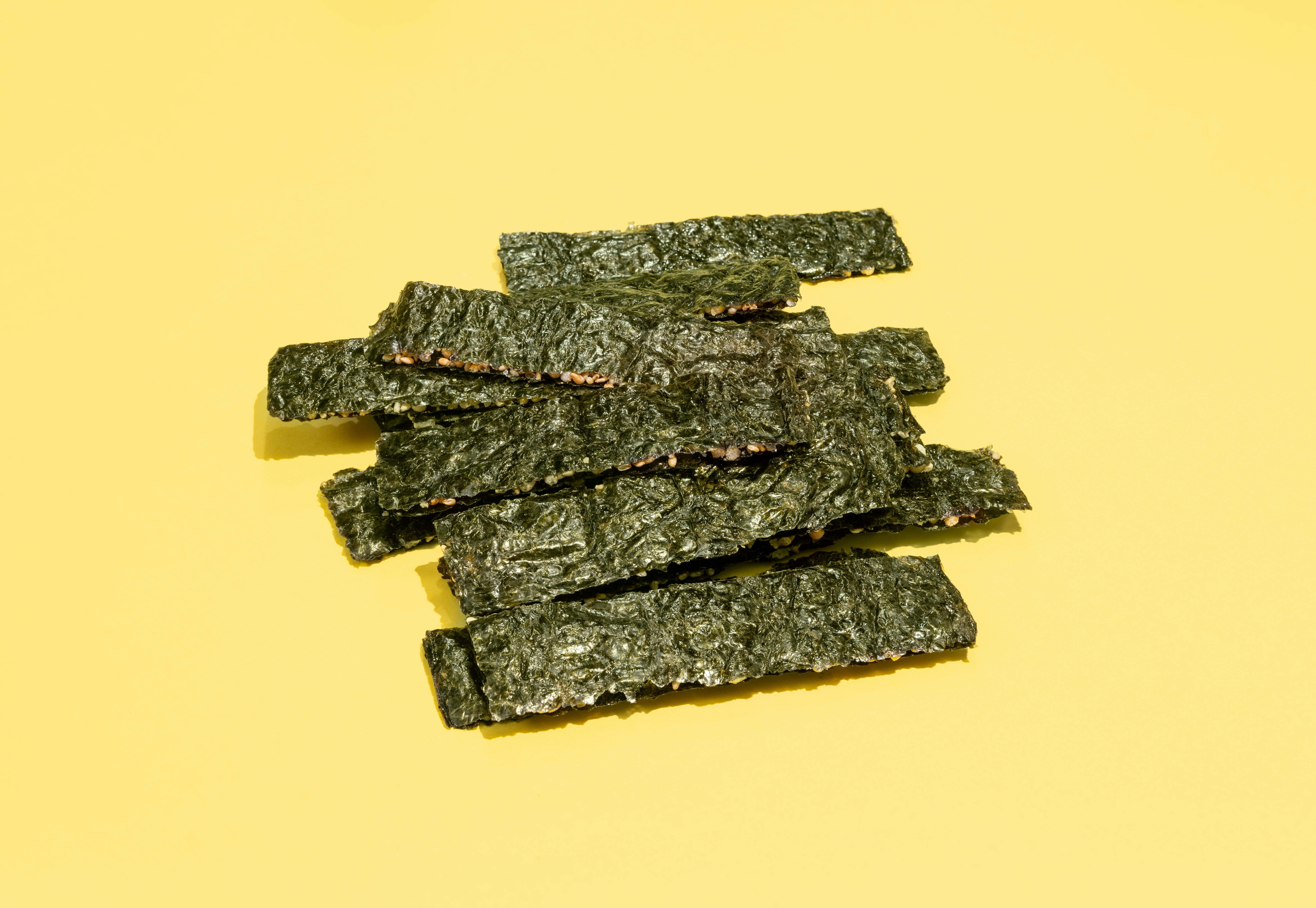 Strips of seaweed