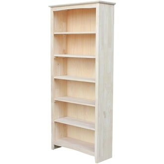 International Concepts Unfinished Bookcase