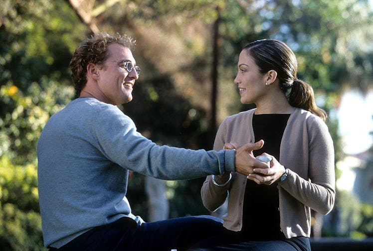 Matthew McConaughey and Jennifer Lopez in The Wedding Planner