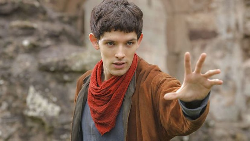 Colin Morgan in 'Merlin' on the BBC