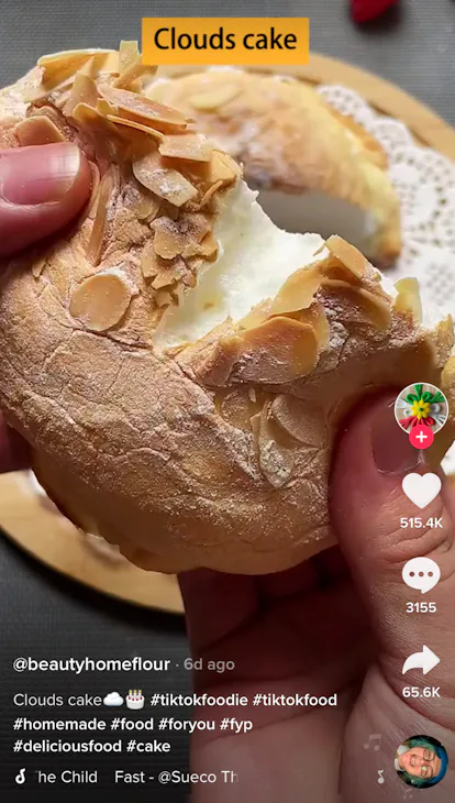 8 Cloud Cake Recipes On TikTok That Give The OG Cloud Bread A Sweet Upgrade