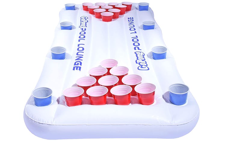 GoPong Pool Lounge Floating Beer Pong Table 