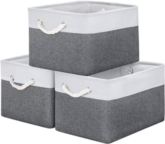 WISELIFE Storage Basket Bins (3-Pack)