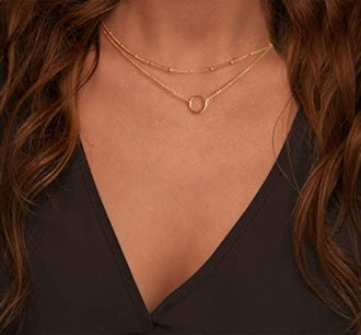 Mevecco Layered Necklace 