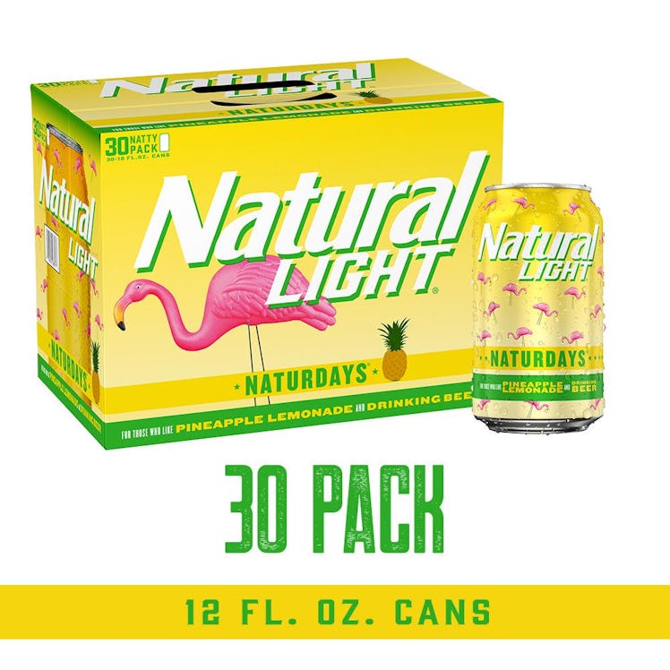 Natural Light Naturdays Pineapple Lemonade Beer 30-Pack