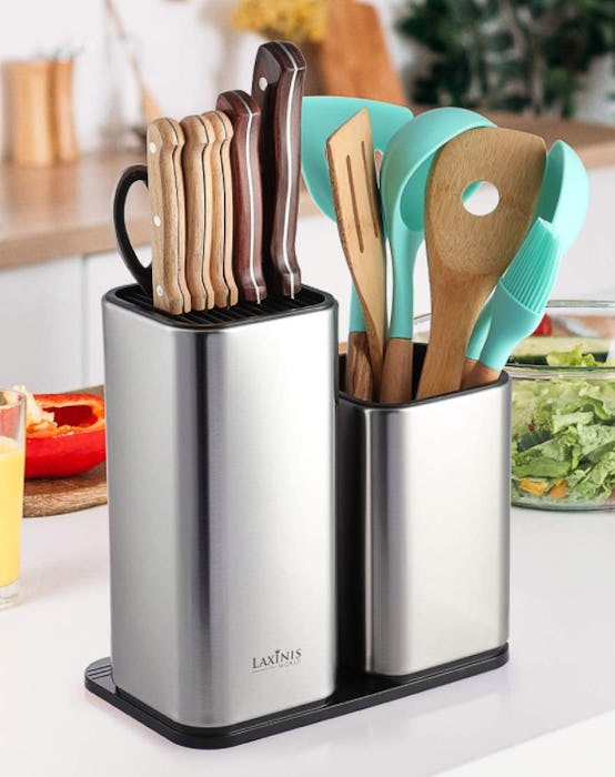 Laxinis World Knife And Utensil Holder 