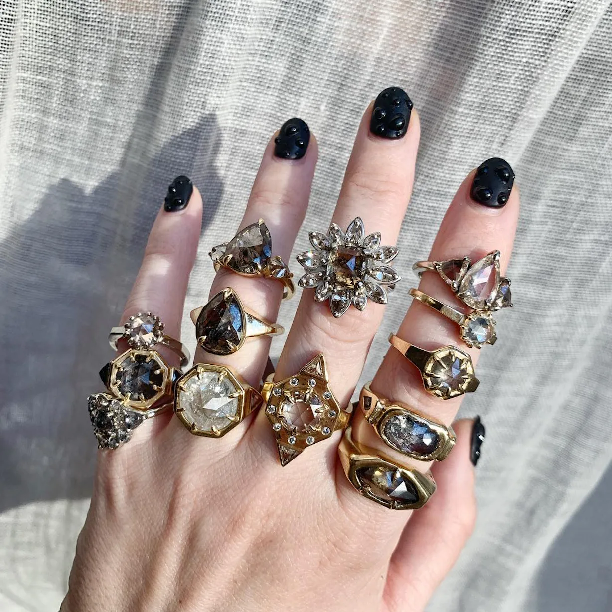 6 Gothic Engagement Ring Trends Experts Say Are On The Rise