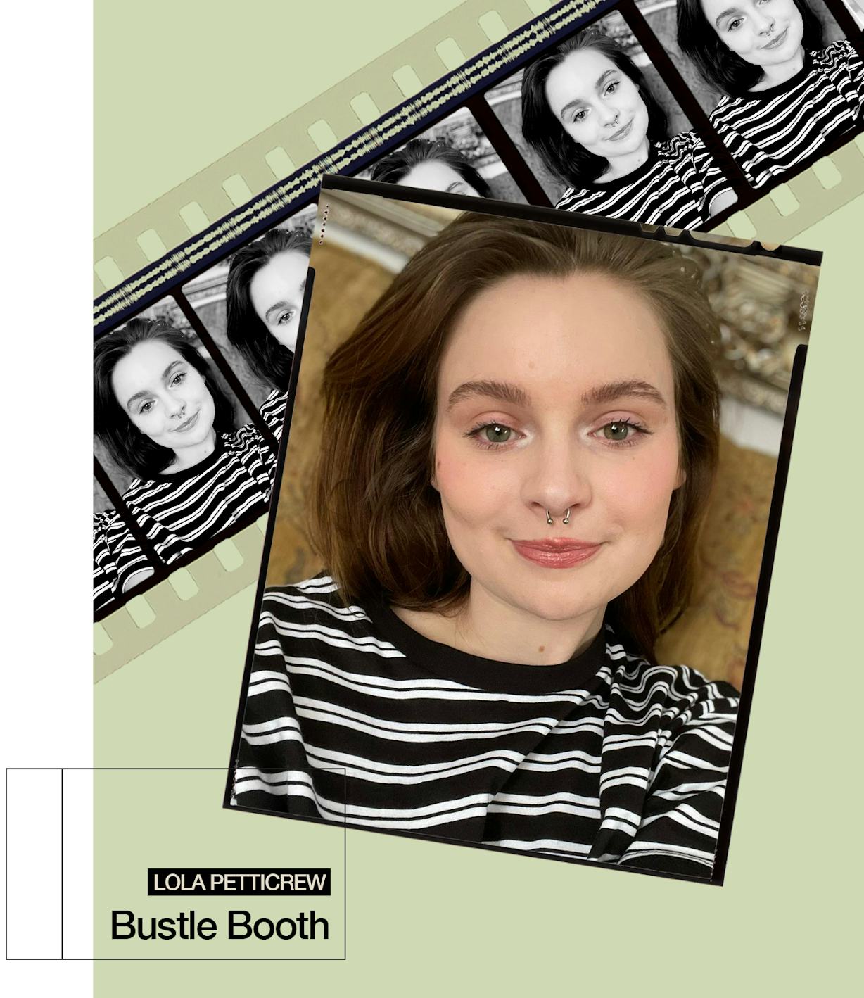 Actor Lola Petticrew Takes On The Bustle Booth