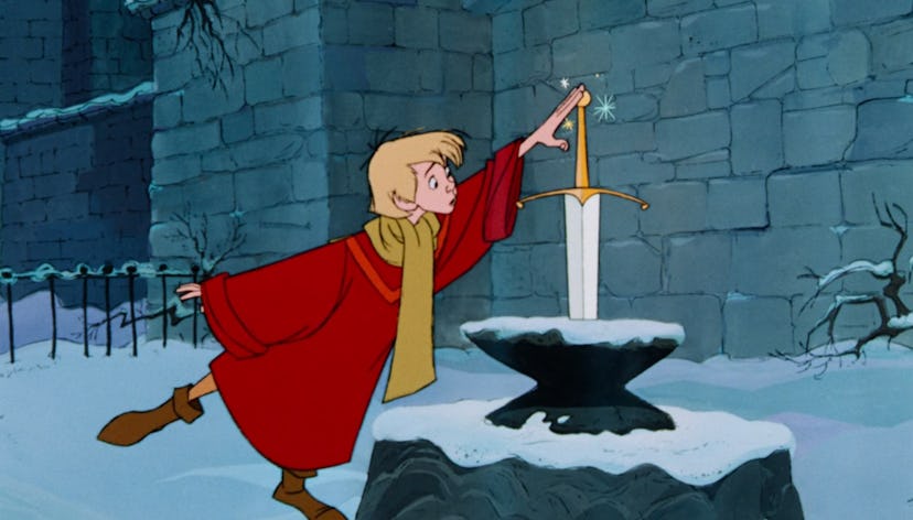 'The Sword in the Stone' is based on the novel 'The Once And Future King.'