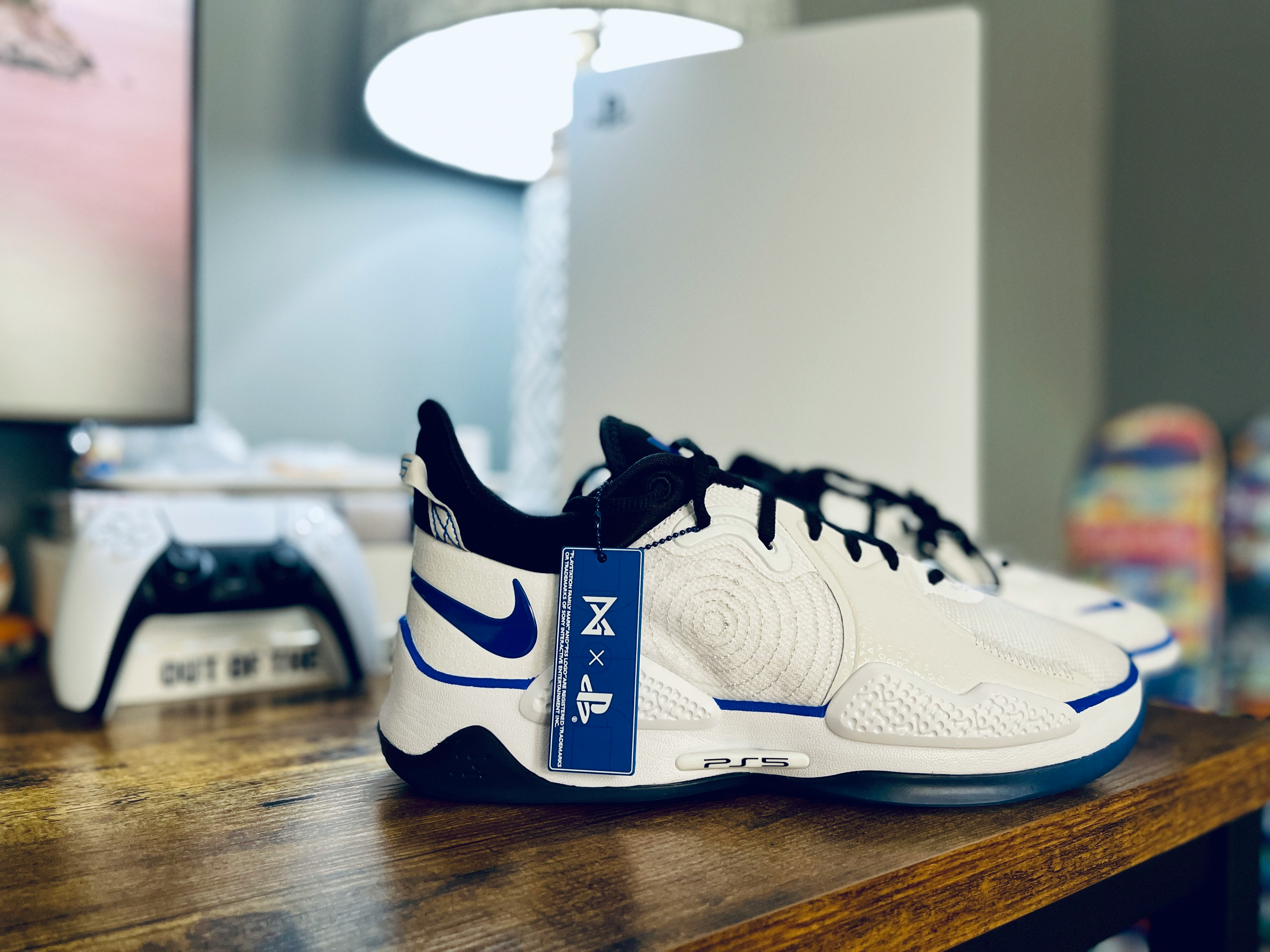 A closer look at Nike's 'PlayStation 5' PG5 sneakers