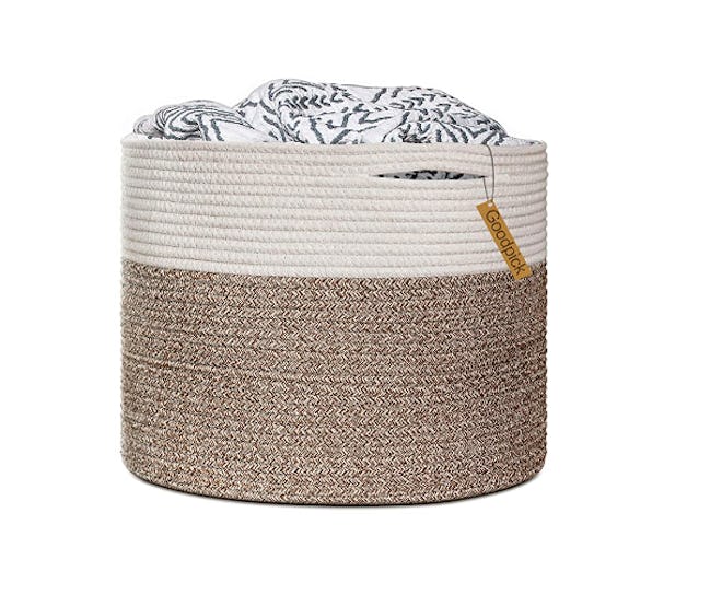 Goodpick Large Cotton Rope Basket 