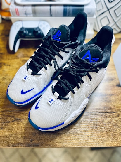 Paul George's PS5 shoes: Sony, NBA star team up on PlayStation 5 kicks