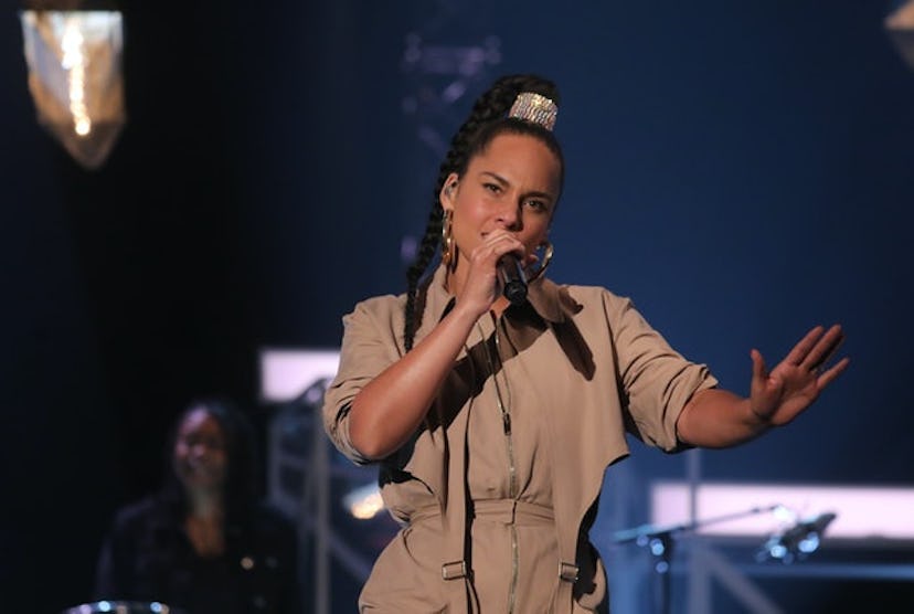 Take inspiration from "Superwoman" by Alicia Keys.