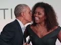 Barack and Michelle Obama.