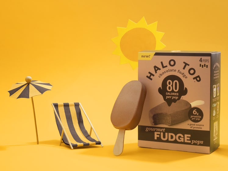 These Halo Top Fudge Tops will cool you down this summer.