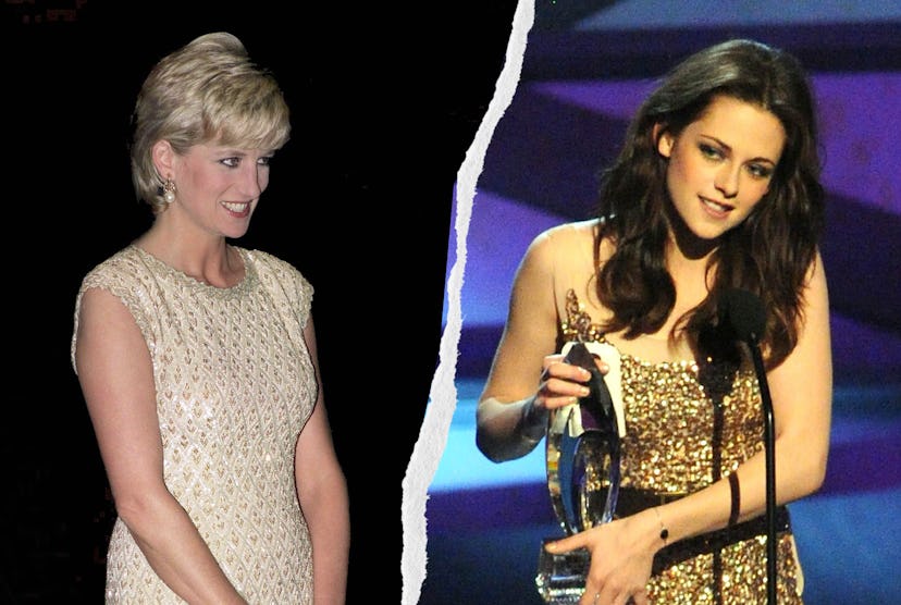 Here's every time that Kristen Stewart and Princess Diana twinned ahead of 'Spencer,' proving that t...