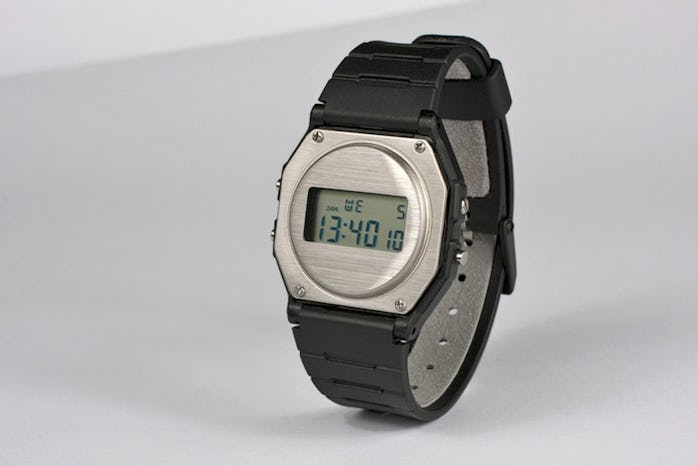 Industrial designer Finn Magee redesigned the classic Casio F-91 digital watch.