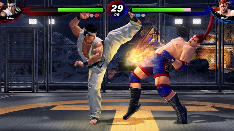 Virtua Fighter 5 Akira kick