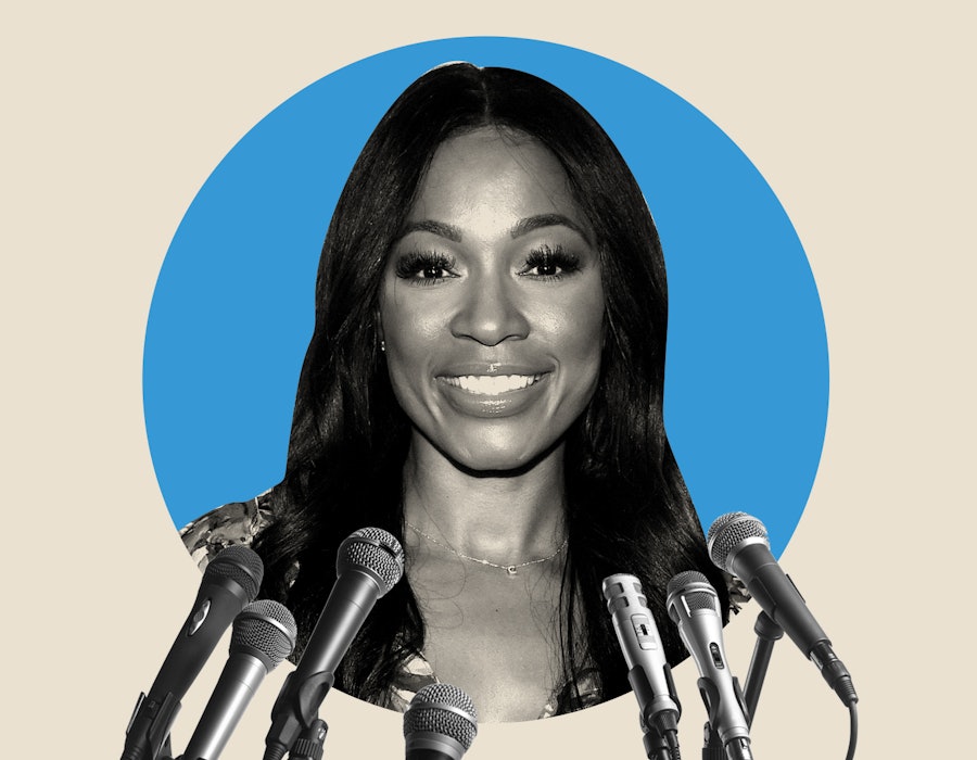 Cari Champion talks to Bustle about leaving ESPN and her new podcast.