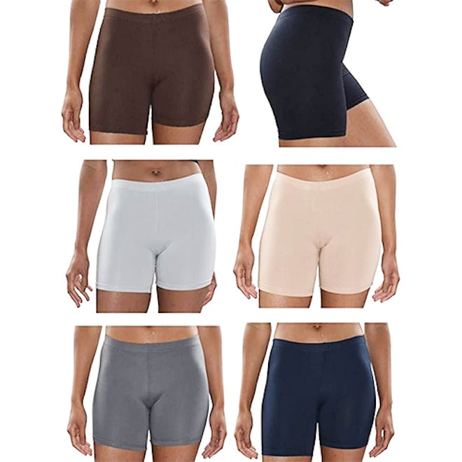 Sexy Basics Mini Bike Shorts (6-Pack)