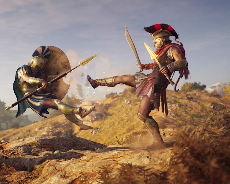 Press image from Assassins Creed Odyssey, the 11th installment in the series