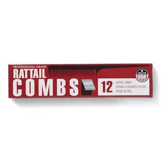 #20 Black Professional Rattail Comb