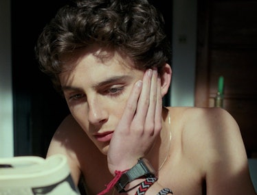 Timothée Chalamet in Call Me By Your Name