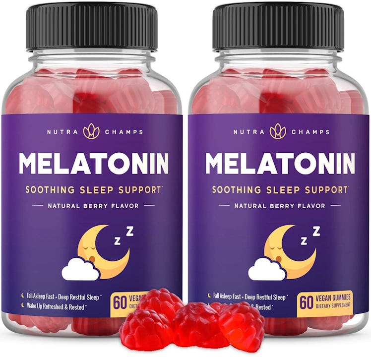 NutraChamps Melatonin Gummies (2 Pack)